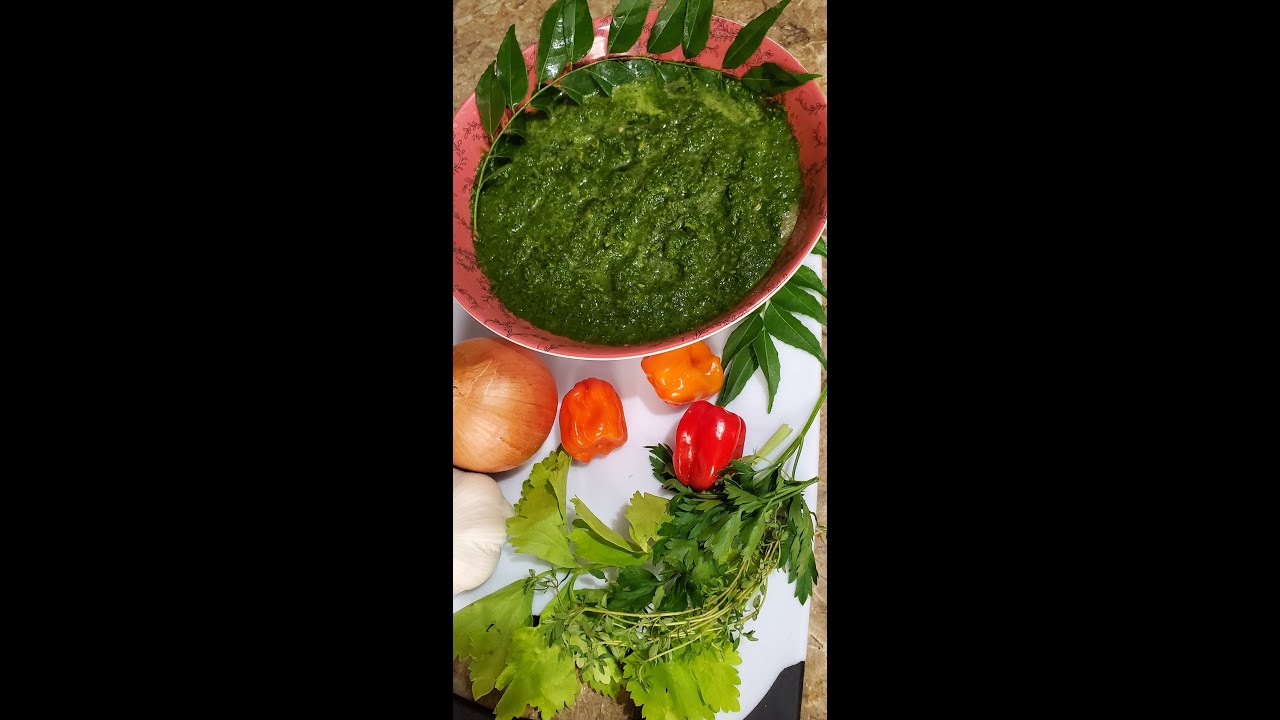 How to make green seasoning - YouTube