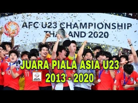 DAFTAR JUARA PIALA ASIA U23 DARI MASA KE MASA