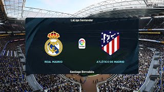 مباراة ريال مدريد ضد أتلتيكو مدريد | الدوري الإسباني | PES 2021