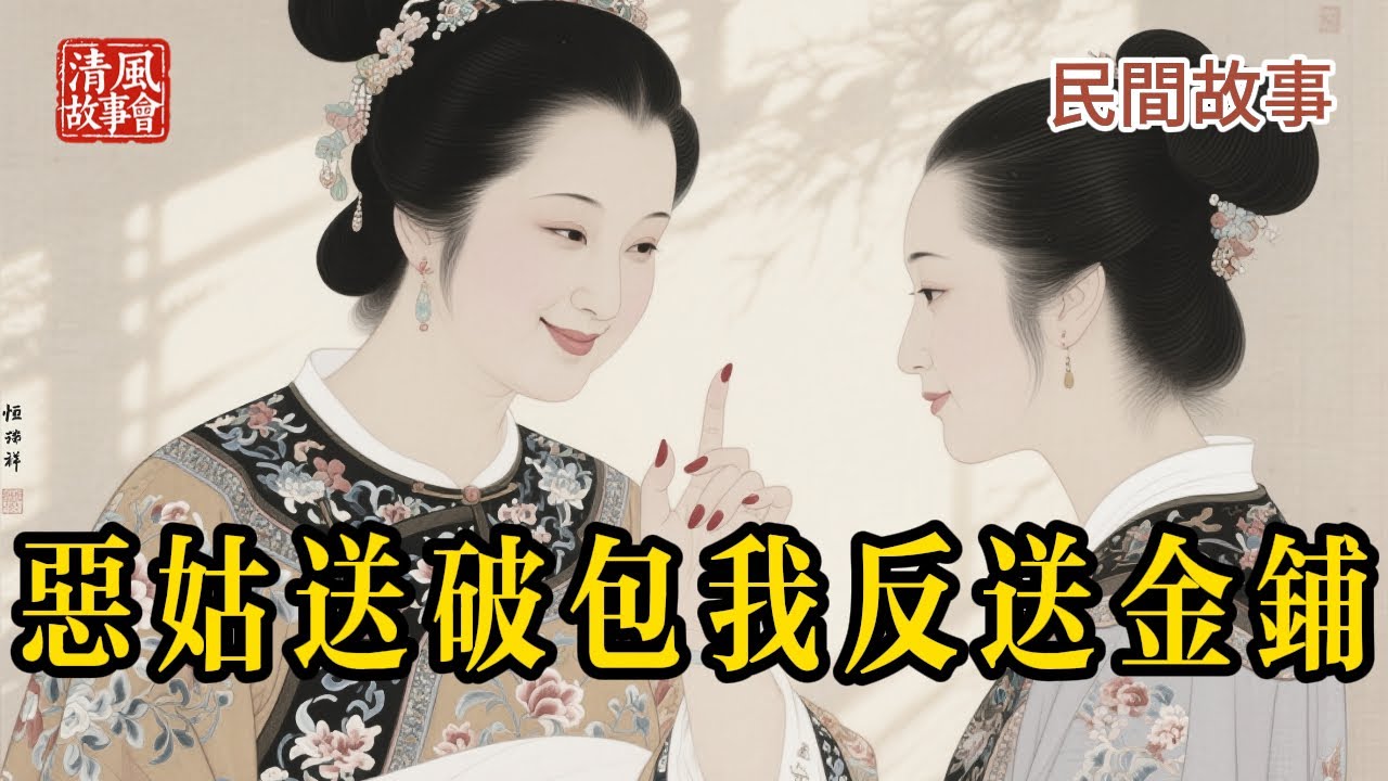 恶姑送破包，我反送金铺  #民間故事 #聽故事 #婆媳 #姑嫂 #家庭 #反轉 #善有善報 #感人故事