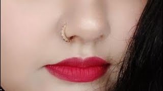 South Girl's Traditional Nosering Close  Pic's ||#bridalcloseup screenshot 3