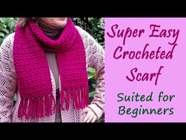 Working on a super fun new scarf pattern from the Make This beginner h, Crochet Scarf