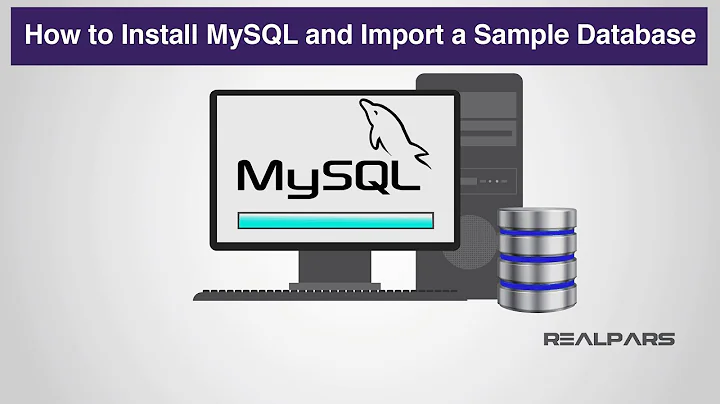 How to Install MySQL and Import a Sample Database (Part 1 of 8)