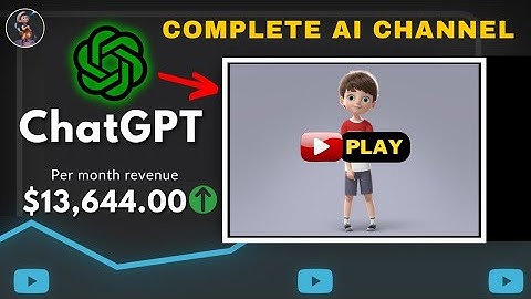 How I Made a Faceless YouTube Channel Only USING AI Tools