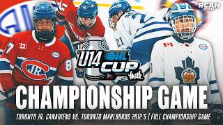 The U14 OHL Cup Final Featured The BEST 2012's! | Toronto Jr. Canadiens vs. Toronto Marlboros