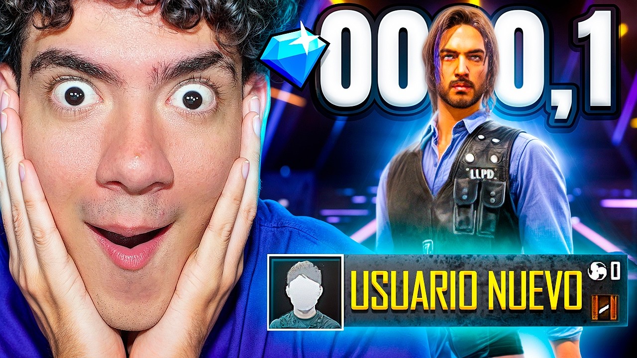 ME CREE UNA CUENTA DE FREE FIRE Y NUNCA RECARGARE DIAMANTES !!  - TheDonato