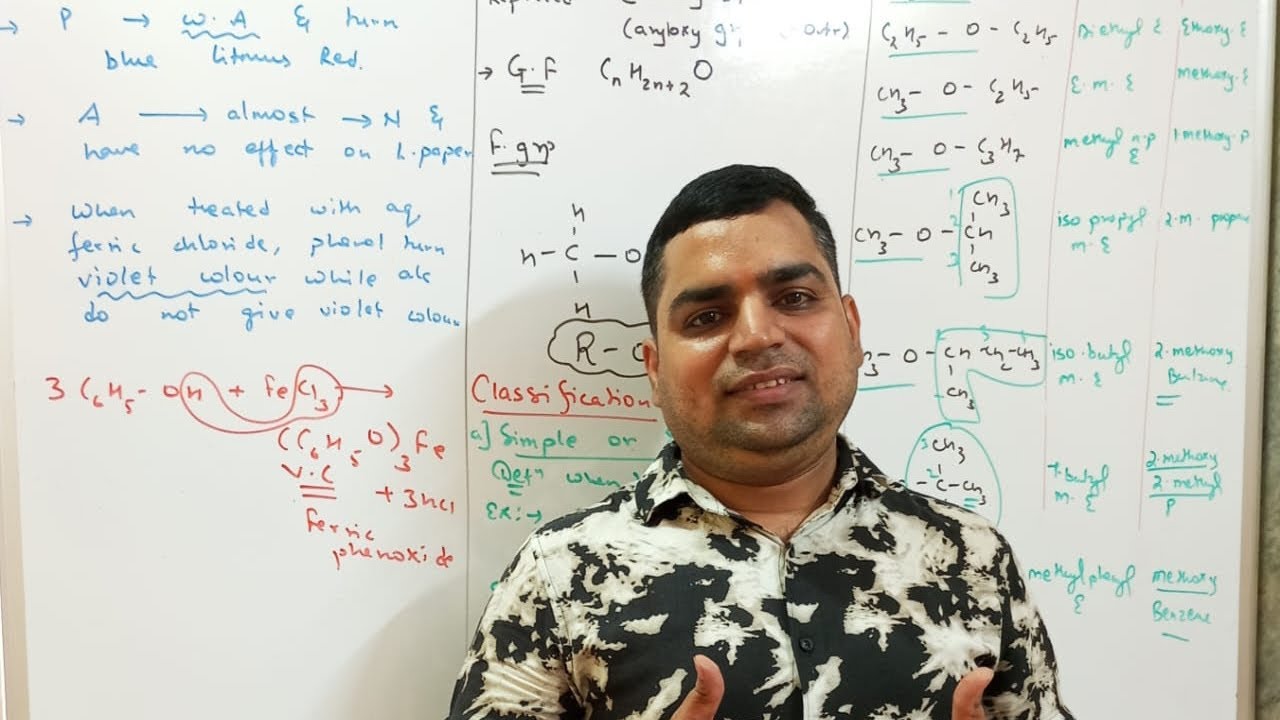 ETHER: INTRODUCTION,CLASSIFICATION, NOMENCLATURE👍👌