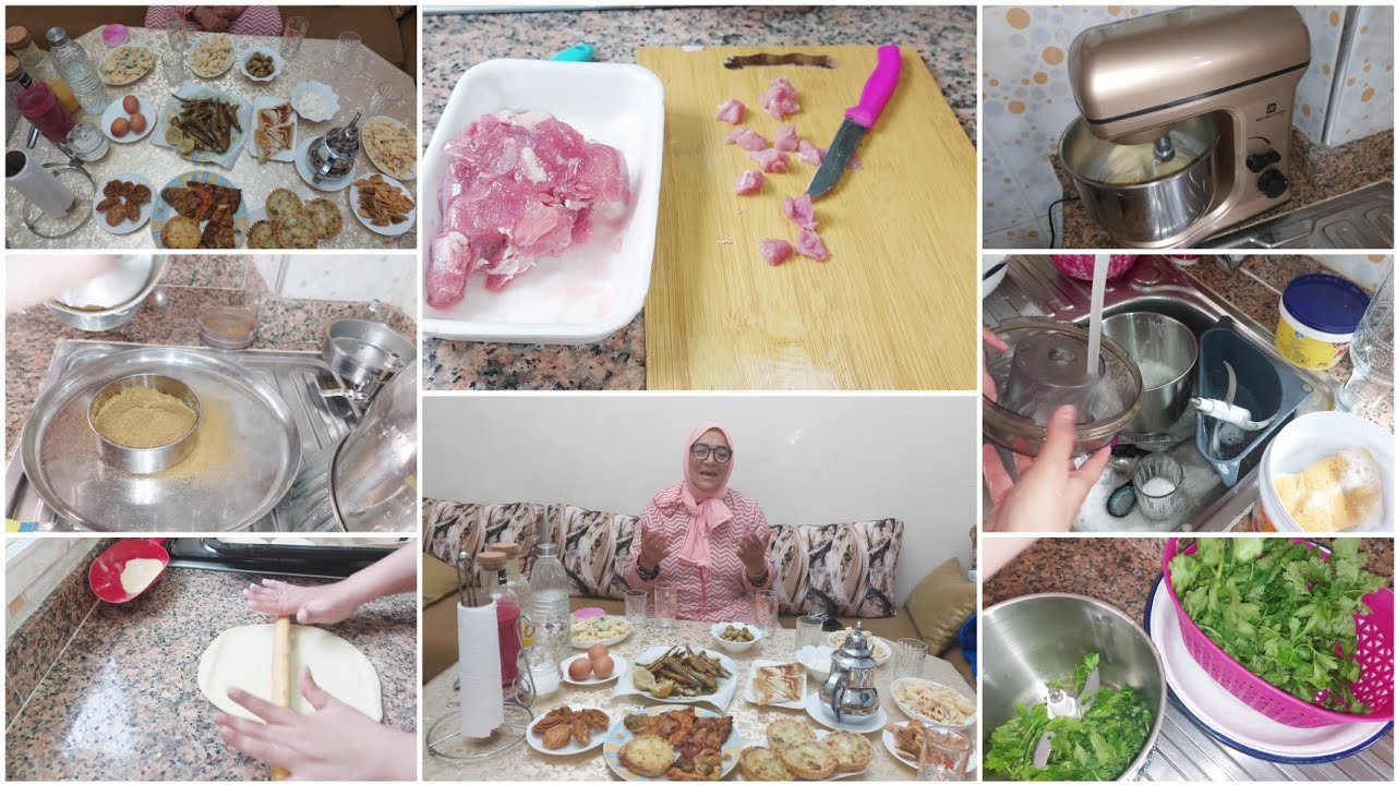 روتيني في تنظيف البيت و المطبخ و تحضير شهيوات للفطور 👌