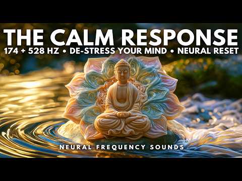 174 Hz + 528 Hz 🌿 Cortisol Flush • Activate Parasympathetic Nervous System & Calm Your Mind 🧘 PT. II