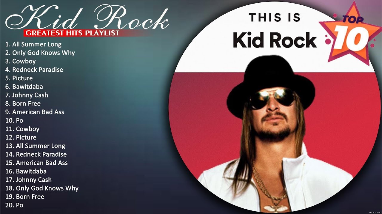 Kid Rock Greatest Hits ~ Best Songs Of Kid Rock ~ Picture - YouTube