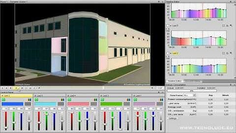 Dec.2008 - Vivaldi Zumtobel RGB - Dialux www.tecnoluce.eu