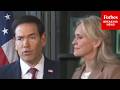 Marco Rubio Reaffirms U.S.-Iceland Security Ties, Calls Arctic Cooperation 'Critical'