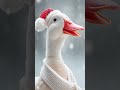 Santa Duck in Snow ❄️ Cutest Holiday Short Ever