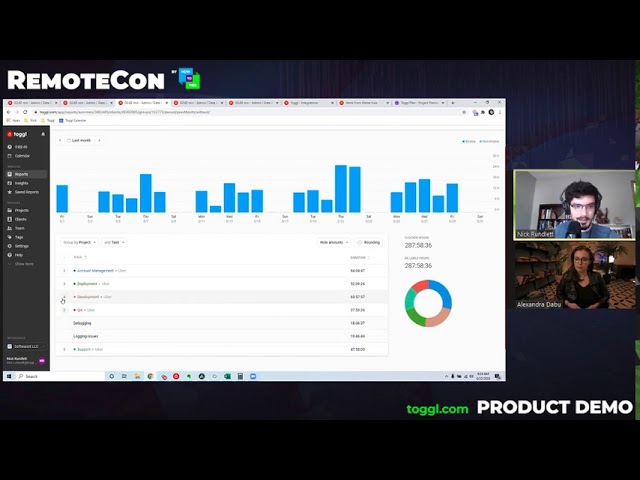 Toggl - Product Demo - RemoteCon