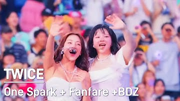 TWICE - One Spark + Fanfare + BDZ | 5TH WORLD TOUR [READY TO BE] JAPAN SPECIAL DVD