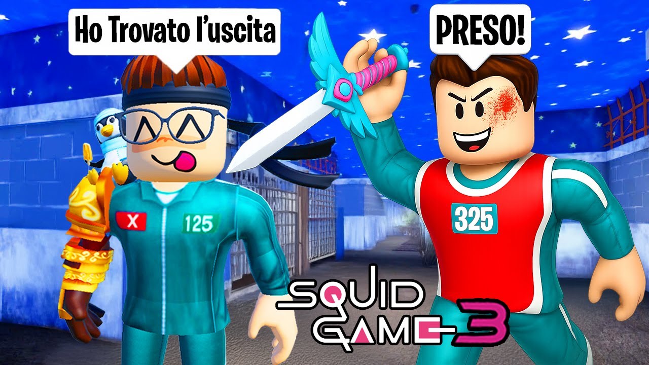 GIOCHIAMO A SQUID GAME 3 MA SU ROBLOX!!!