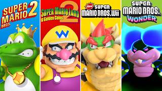 Evolution of Final Boss Fights in 2D Mario Games (1985-2026)