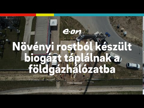 Növényi rostból készült biogázt táplálnak a földgázhálózatba