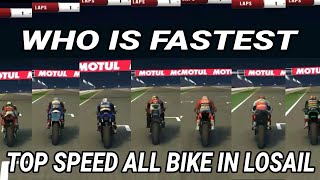 Top Speed All Bike in Losail| SBK 16