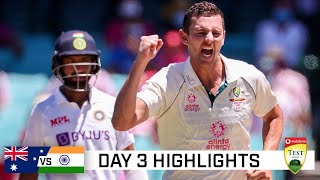 Three run outs and another excellent australian bowling performance
has handed australia the upper hand over india after days of third
vodafone tes...