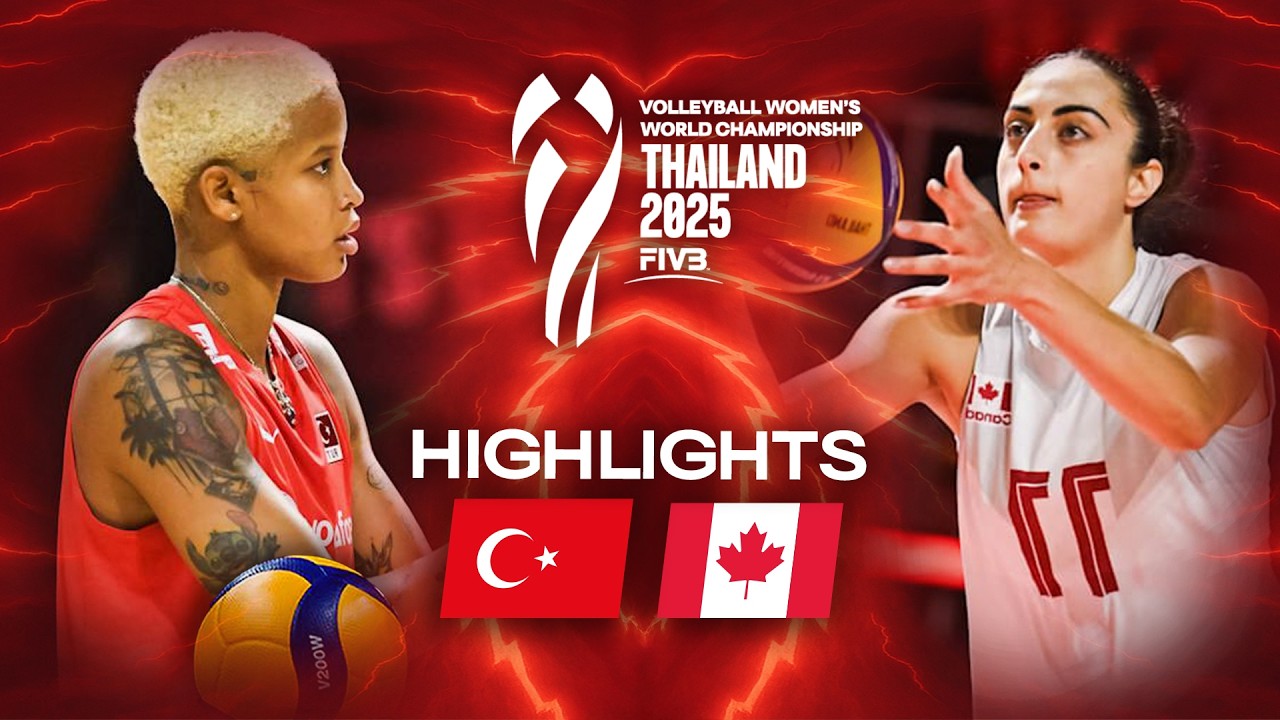 Türkiye 🇹🇷 vs. Canada 🇨🇦 - Highlights | Women's World Championships 2025