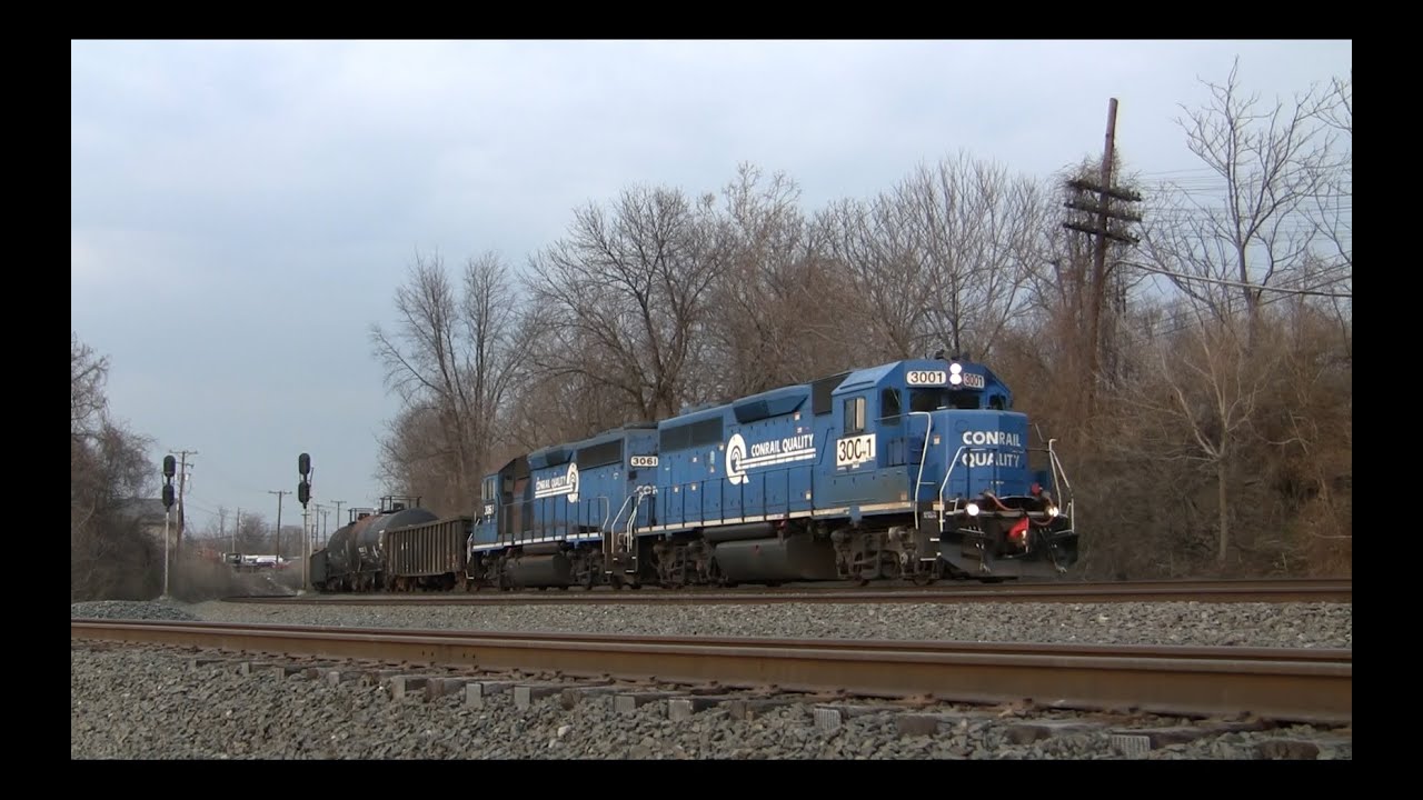 Conrail, CP, SOO, KCS, SP, UP, BNSF: All on the NS Harrisburg Line ...