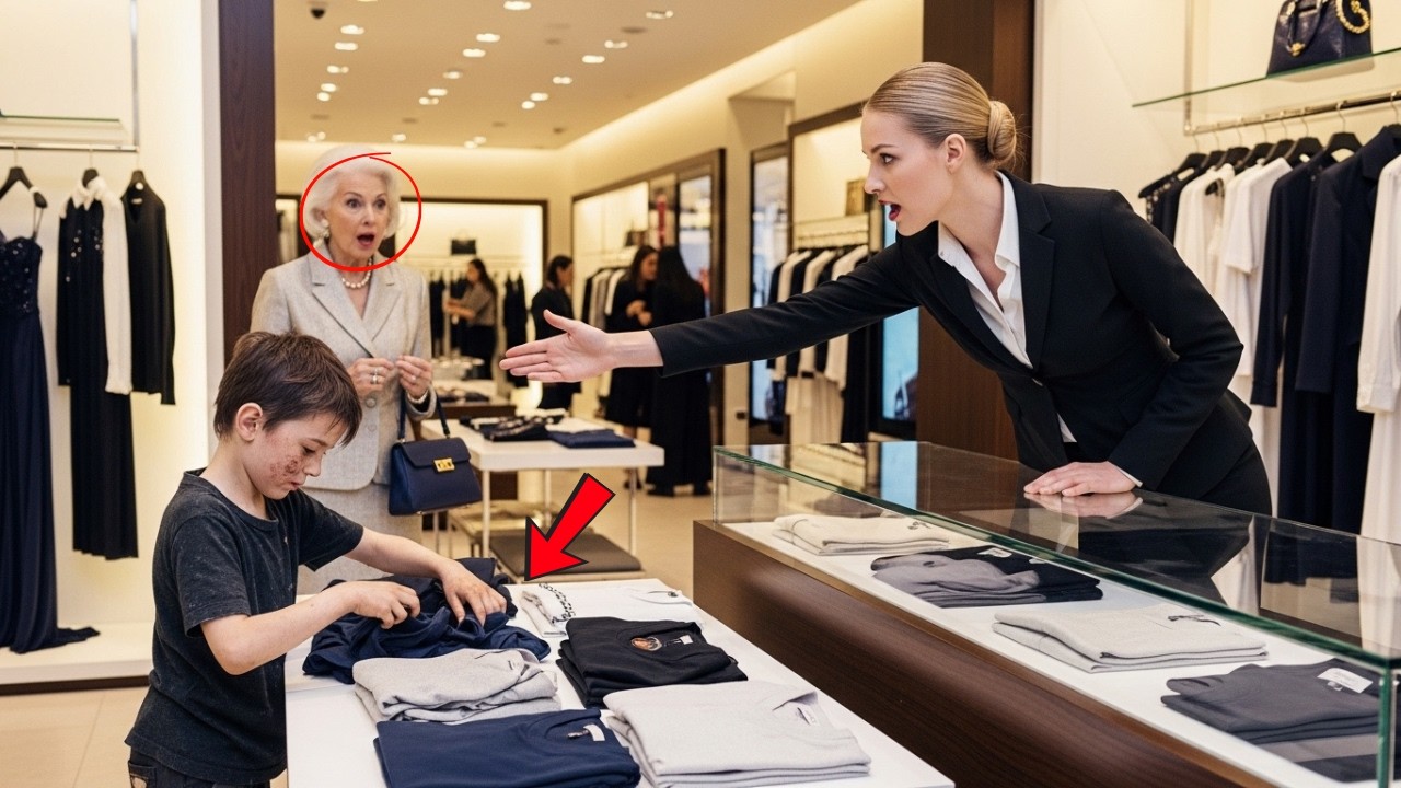 “NO TENEMOS NADA DE TU NIVEL” — DIJO LA VENDEDORA AL NIÑO… SIN SABER QUIÉN MIRABA TODO