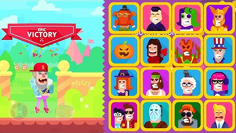 Bowmasters Mega Gameplay | 