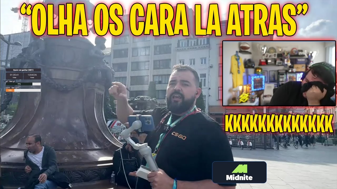 BT FALANDO EM INGLÊS E GAULES CHORA DE RIR KKKKKKKKKKKKKKKKKKKKKKKKKKKK