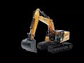 Rc truck 116 huina336 rc all alloy excavator simulation hydraulic excavator highend toy