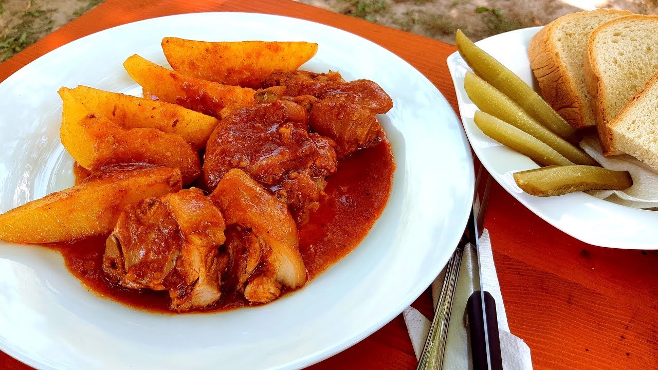 Körömpörkölt bográcsban  , körmös csülök @Szoky konyhája