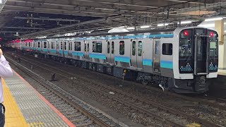 長野地区向けE131系登場！E493系オク02編成 E131系200番台N2編成 N1編成 大宮駅 発車シーン