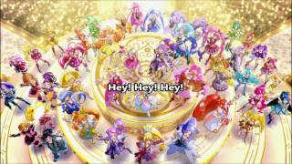 Video thumbnail of "PreCure All Stars | Because Everyone is Here [Eng/Rom]"