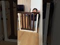 一瞬で突破されるベビーゲート#shorts