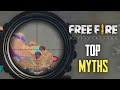 Top Mythbusters in FREEFIRE Battleground | FREEFIRE Myths #136