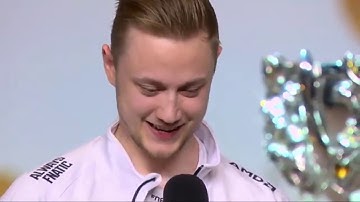 Rekkles emotional interview after defeating RNG to qualify for worlds 2019 quarters