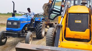 Sonalika DI 47 RX 50 hp Tractor with fully loaded trolley | Sonalika tractor power | ComeForVillage