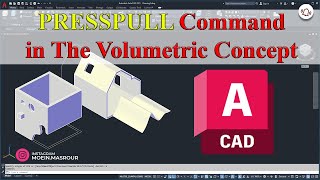 How to Use  Presspull  Command in AUTOCAD