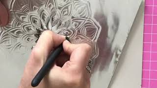 Metal Embossing Class: Intermediate Metal Embossed Mandala