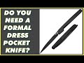 IS THIS THE SLEEKEST MENS FORMAL POCKET KNIFE? CJRB Lanky EDC Formal Folding Knife Steel Blade