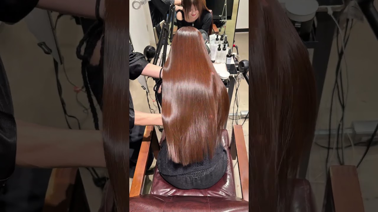 何番目がいちばんきれい？ #hair #艶髪#髪質改善#トリートメント #髪質改善トリートメント #ハイトーン#ブリーチ #ケラチン