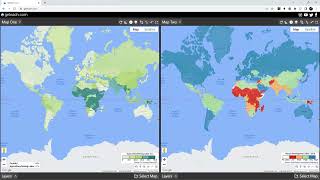 Economic Indicators - geteach.com (Google Maps API)