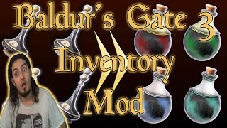 Baldur's Gate 3 Inventory Mod - With Mark Books As Read & Distinctive Dyes