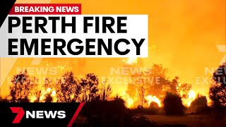 Bushfire emergency: Crews battle major fires in Perth's North | 7 News Australia