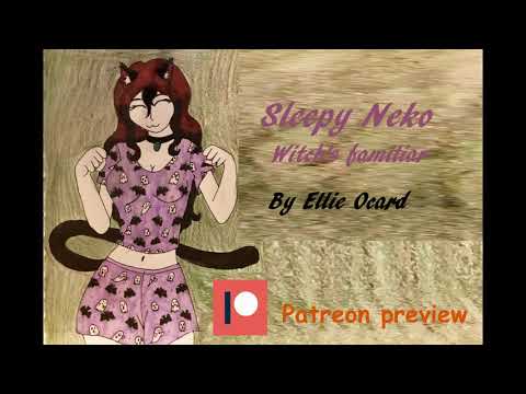 ASMR Roleplay: Sleepy Neko (Witch's Familiar) (Steamy Preview)