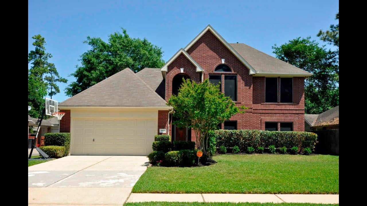 Property for sale 1927 Pincher Creek, Spring, TX 77386 YouTube