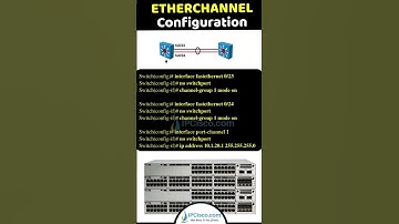 Cisco ETHERCHANNEL Configuration! | Quick Configurations | IPCisco.com