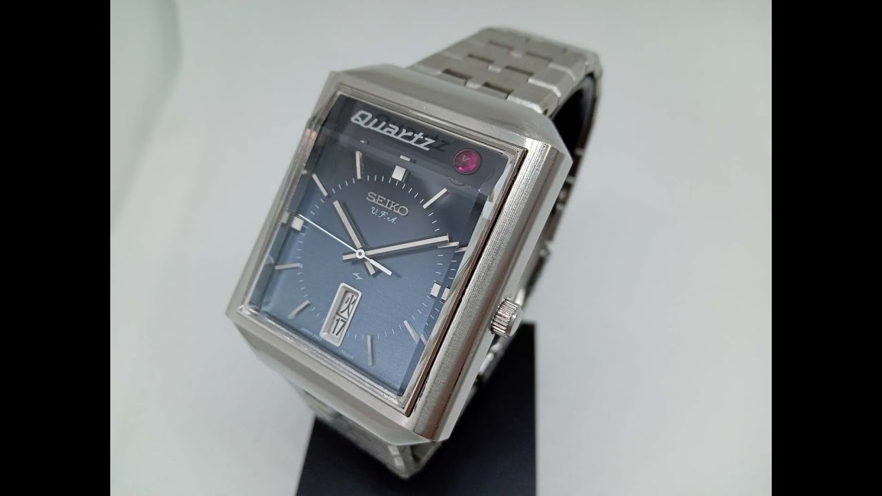Seiko V.F.A 3923-5010 Blue gradation - YouTube
