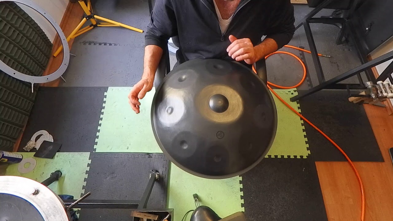 Soul Drum Handpan - B Mayor - Muestra de ejecución del instrumento