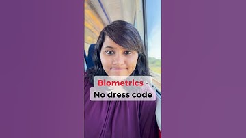 Do I need to wear formals for my L1 biometric | What to wear for work visa interview?👇 #usavisa